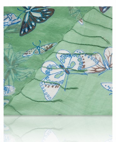 Палантин Женский S-BUTTERFLY/GR.PEACH